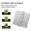 MOZCORN 3 Pack Door Hinges 3 x 3 Inches, Heavy