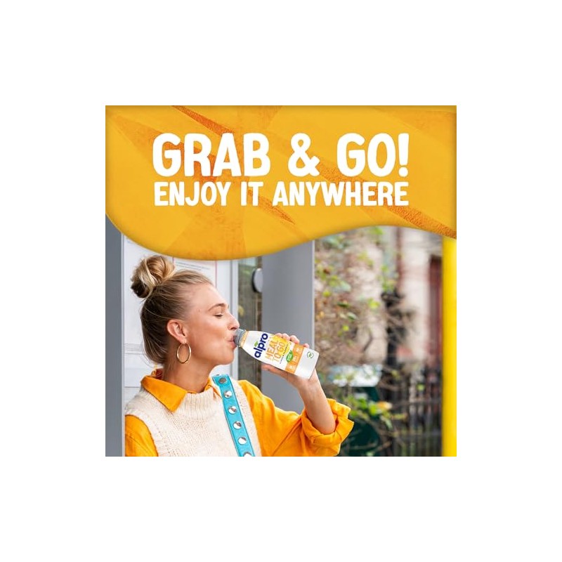 Alpro Meal To Go Vanilla Flavour, Ready-To-Drink Meal Replacement Drink,