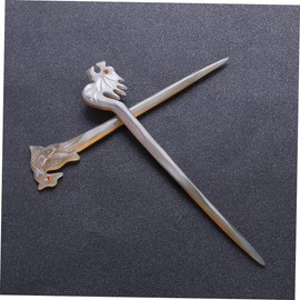 FOMIYES Sets Unique Vintage Hair Pin Ox Horn Hair Stick Stylish for Ladies Pcs