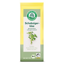 Lebensbaum Schabziger Clover Organic Seasoning for Bread, Dips and Salads with Mild Seasoning, Cut and Dried 20g