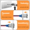 GASHER 5 PCS Energy Saving Indicator Light, LED Light 12V/24V/110V