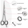 Professional Barber Scissor for Hair Cut Styles Hair Cutting Scissors,