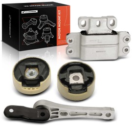 A-Premium 4PCS Engine Motor Mount and Transmission Mount and Torque Strut Mount Kit Compatible with Volkswagen Jetta 2013-2016, Passat 2006-2010, Passat CC 2009-2012, CC 2009-2012, 1.4L 2.0L