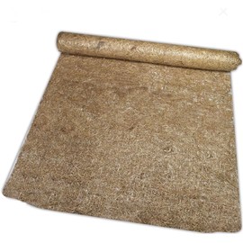 Erosion Control Blanket - Straw/Coconut Erosion Control Blanket, Straw Garden and Landscape Cover, Erosion Control Blanket, Straw Blanket, Erosion Control, Mulch, Slope Stabilizer (2' x 112.5')