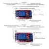 GERUI Pack of 3 2 Channel Relay Module 12 V/24