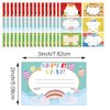 120 Pcs Back to School Certificates Stickers 2 x 3