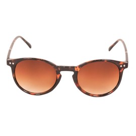 KISS Wave Sunglasses Men Women - Vintage Polycarbonate Frame with Metal Studs - UV400 or Polarised Lenses - Advanced Sun Protection for Casual & Elegant Looks, Havana, Unit size