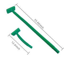 1 Set Jewel Cooler for Car, Easy to use Car Air Conditioning Vent Extensions in Summer or Winter,Jewel Cooler for Men Ball in Car（2.6ft）(Green)