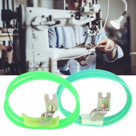 Telituny Plastic Roller Sewing Foot, Sewing Foot, Industrial Sewing Machine, Ring Roller Foot, Double Roller and Left/Right Single-sided Roller, Sewing Foot, Leather Sewing Machine Accessories