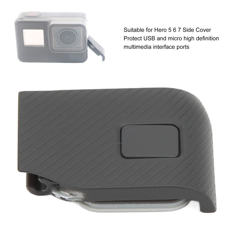 Annadue Replacement Side Door for GoPro for Hero 5 6