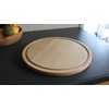 EFO Round chopping board, wooden board, wooden base, chopping board,