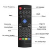 MX3 2.4G Wireless Air Fly Mouse Motion Sensing Infrared Remote