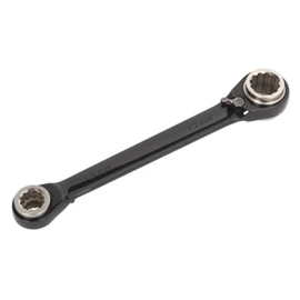 Sealey AK7979 4-in-1 Reversible Ratchet Ring Spanner - Metric, Silver