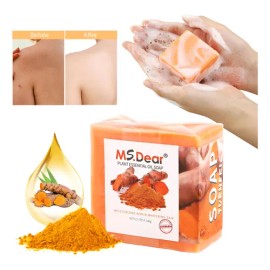 Jabón De Aceite Esencial Limpiador De Baño, 100 G, Turmeric