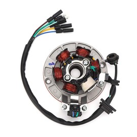 Magneto Stator Plate?Yctze Magneto Stator Plate Replacement for YX Kick Start Engine PIT PRO Trail Dirt Bike xpro stator plate with magnetic,125cc stator