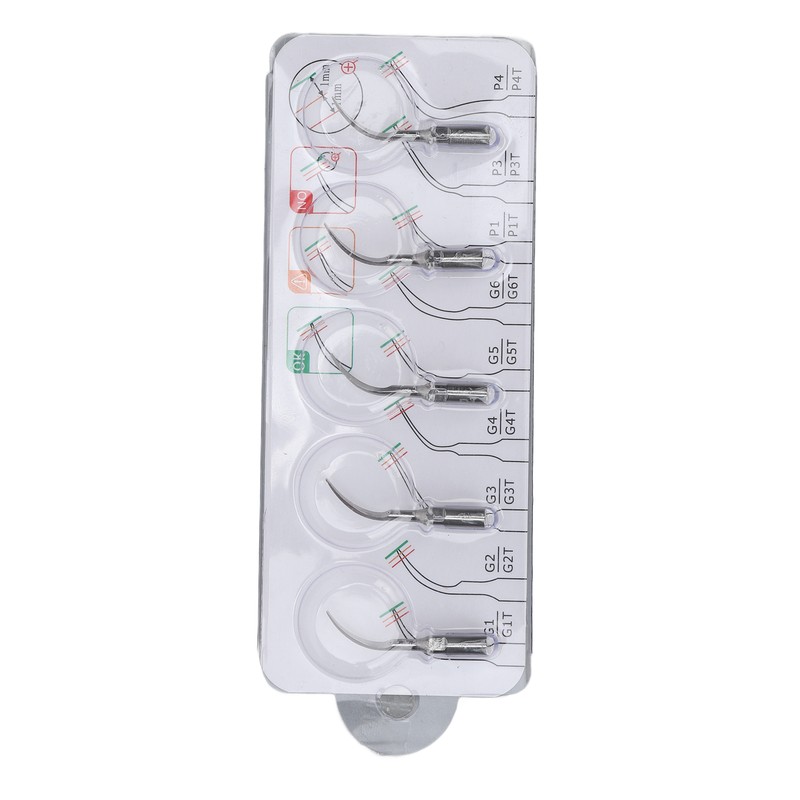 5pcs P1 Dental Clean Machine Tip Stainless Steel Heat Resistance