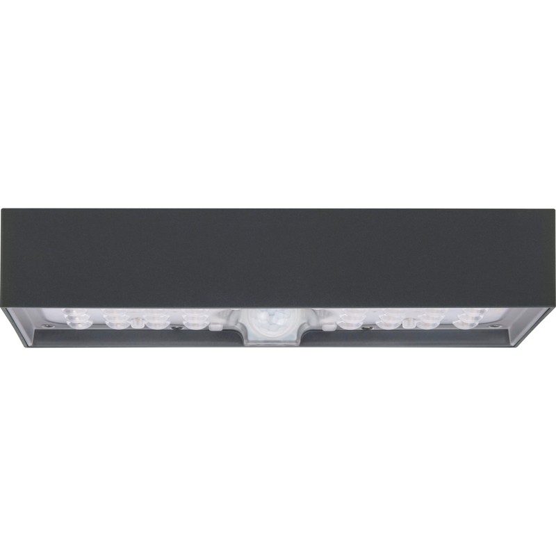 Luceco Decorative Solar Brick Light with PIR Motion Sensor, 6