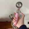 2 Pack Ice Cream Scoop Cookie Dough Scoop With Trigger