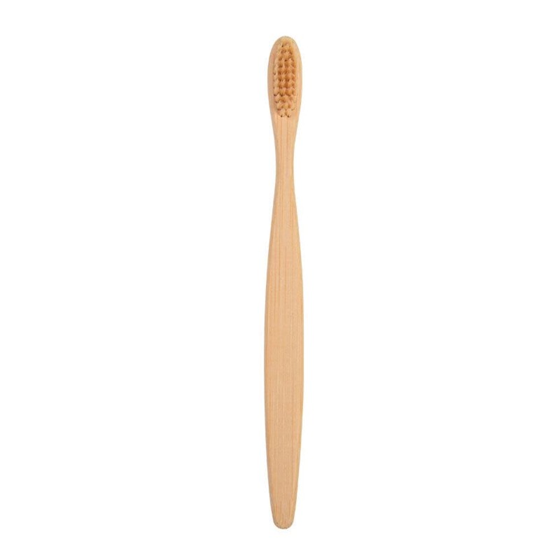 TEAMWILL 20pack Bamboo Toothbrush 100% Natural Organic Medium BPA Free