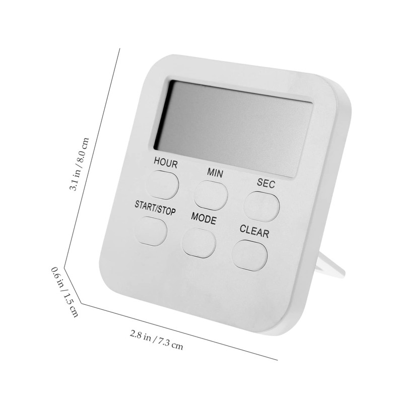 Ciieeo Digital Display Timer for Portable Silent Kitchen Timer for