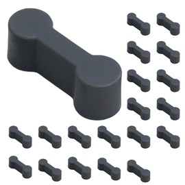 Pack of 20 Wooden Train Accessories, Rail Connectors, Wooden Railway, Wooden Rail Adapter Connector, Reusable Universal Track Connection Adapter for Toy Railways, Toy Train Track Connection