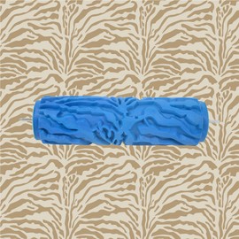 Nichiyo 7'' Inch Texture Rubber Roller Single Color DIY Patterned Paint Roller Decorative Used for Home Wall Decoration(EG325C)
