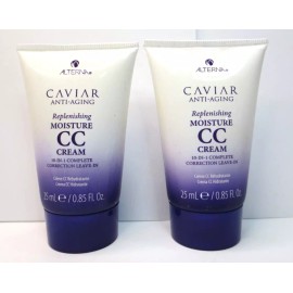 CAVIAR ALTERNA CAVIAR ANTI-AGING REPLENISHING MOISTURE CC CREAM 10-IN-1 0.85 OZ *LOT 2*