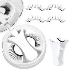 Higu clace Magnetic Eyelashes with Applicator Natural Look Magnetic Lashes No Glue Needed Reusable Eyelashes Soft with Applicator Easy to Wear and Remove（G)