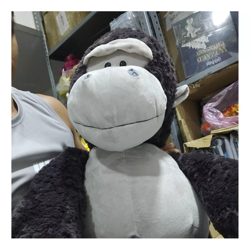 Jextech Peluche Grande Kong Chango Simio Primate Mono Animal 80cm