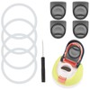 4PCS Replacement Parts for Owala Accessories with 4PCS Bottle Seal