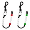 Lotsdonxia 2Pcs Golf Shot Counter Bracelets, Portable Stroke Score Trackers