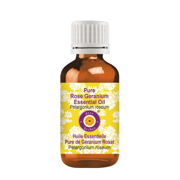 dve herbes Deve Herbes Pure Rose Geranium Essential Oil (Pelargonium