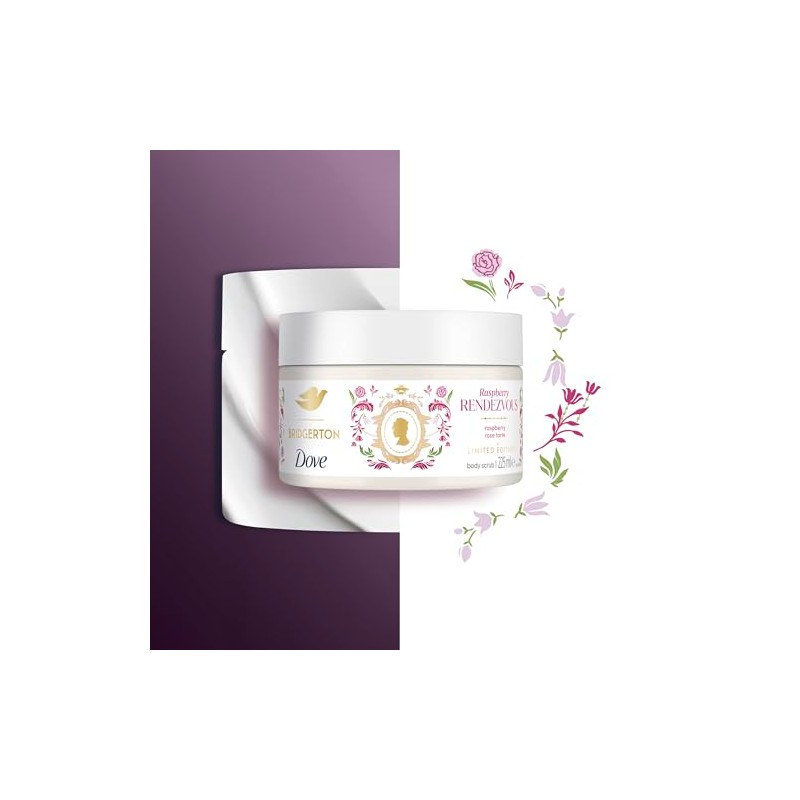 Dove Raspberry Rendezvous Limited Edition Body Scrub for Smooth Skin