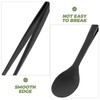 Luxshiny Stainless Steel Tasting Spoon Tweezer Chef Flavor Test Spoon