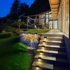 SOLPEX Solar Deck Lights 12 Pack, Waterproof Led Lights for