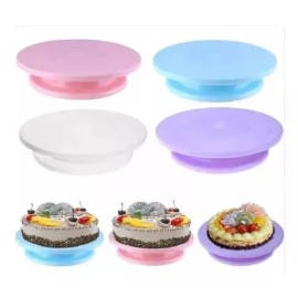 ML Base Giratoria Decoración Pasteles + Base Mini Galletas