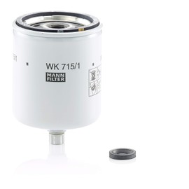 Original MANN-FILTER Fuel filter WK 715/1 – For Utility Vehicles