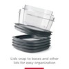 Rubbermaid Premier Food Storage Container, 10 Piece Set, Grey, BPA-Free,