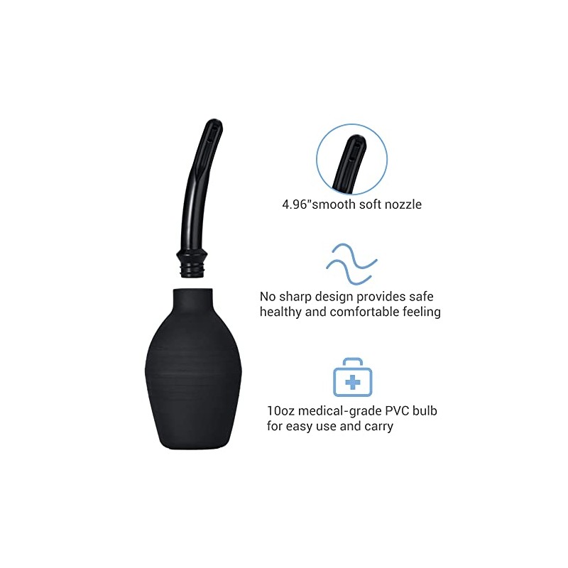 TopQuaFocus Enema Bulb Douche Enema Café para Hombre Mujer Niños