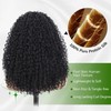 Fine Plus Curly Half Wig for Black Women, 3 in