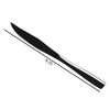 Uumitty 6-Piece Stainless Steel Kitchen Steak Knife, Dinner Table Knives