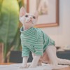 Sphynx Cats Warm Fleece Shirt Cat Turtleneck Undershirt Thermal Hairless