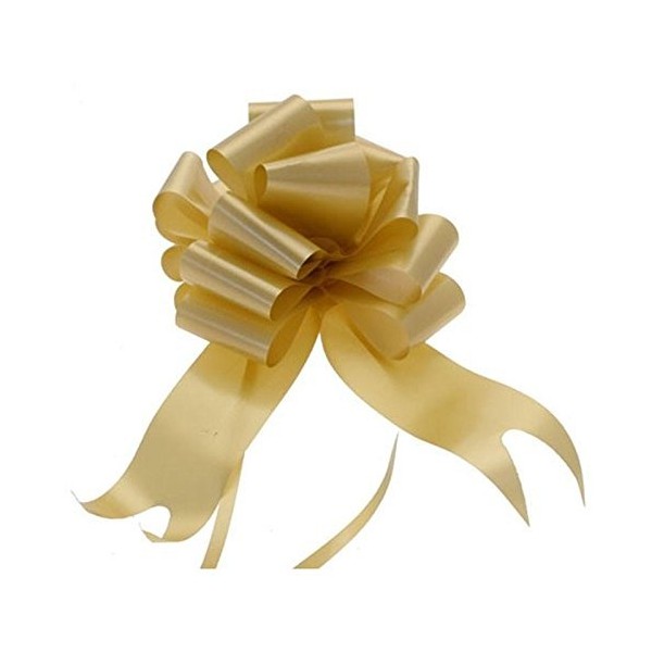 Wedding Car Kit 3X Large 50mm Poly Pull Bows &