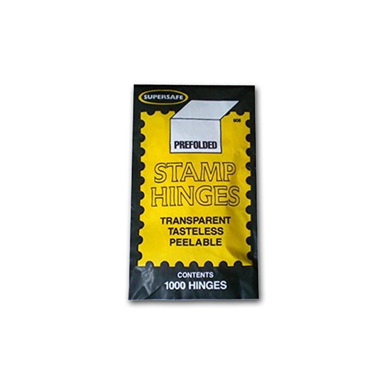 SuperSafe Folded Stamp Hinges Pack of 1,000