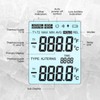 JuviPerpric Thermocouple Thermometer Digital K Type Thermometer,Dual Channel Thermocouple Tester(-238~3212℉)