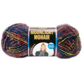 Lion Brand Moonlight Mohair Yarn, Rain Forest