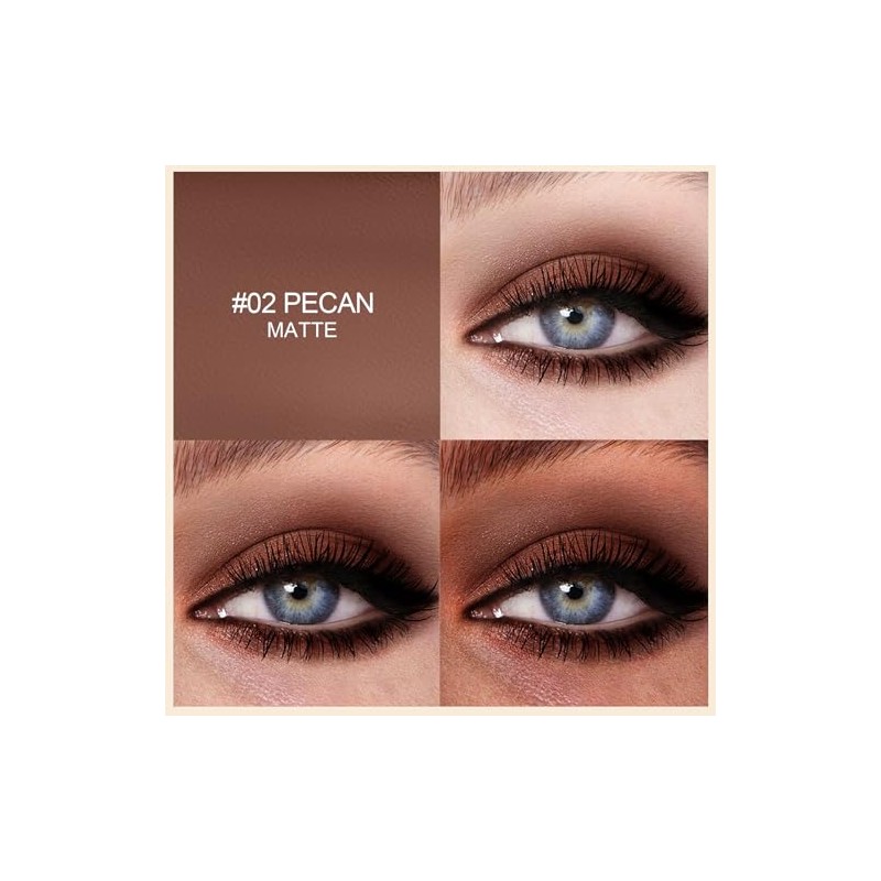 Erinde Sombra de ojos en barra Matte, Resistente al Agua,