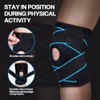 2 PCS Rodilleras Ortopedicas, Ajustables con Soporte de Rotula y