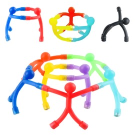 Pack of 10 Mini Man Fridge Magnets, dellyy Rubber Magnets, Men, Fridge Magnets for Children and Adults, Office, Fun Decoration