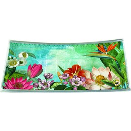 Paperproducts Design Kashmir Exotic Brushed Aluminum Valet Tray